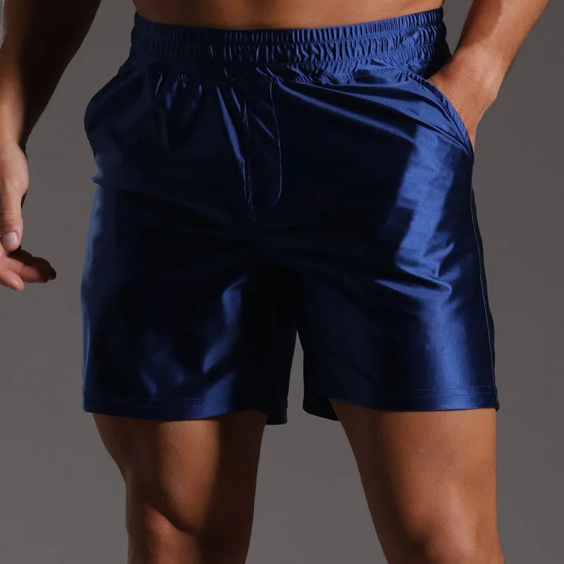 Valerio Silk Sheen Lounge Shorts