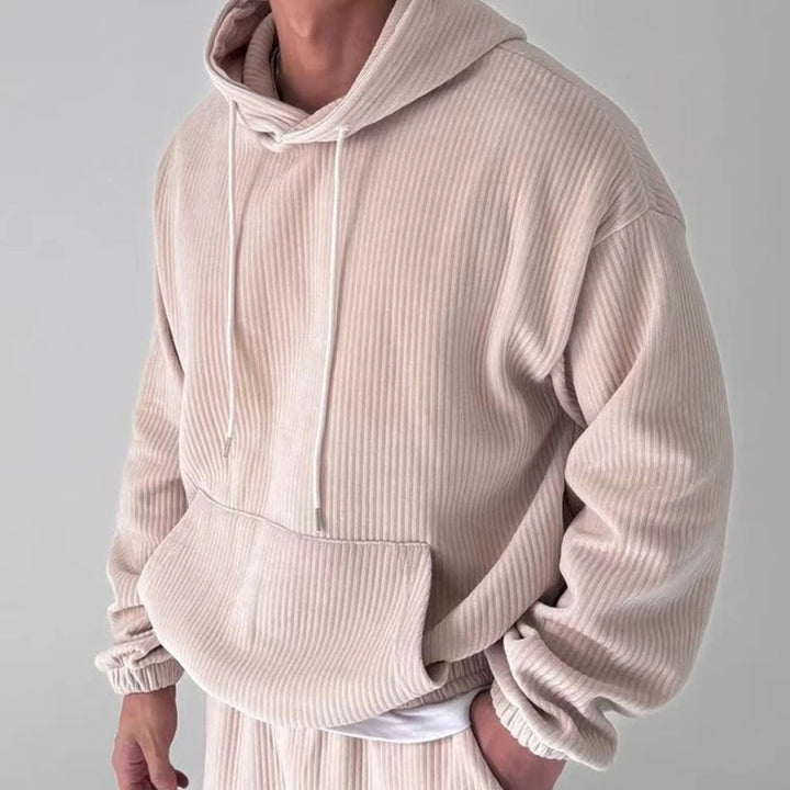 Valen Ridge Ribbed Hoodie