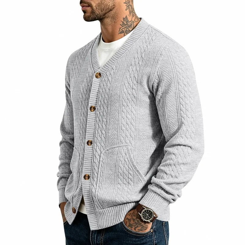 Bellmont V-Neck Knit Cardigan