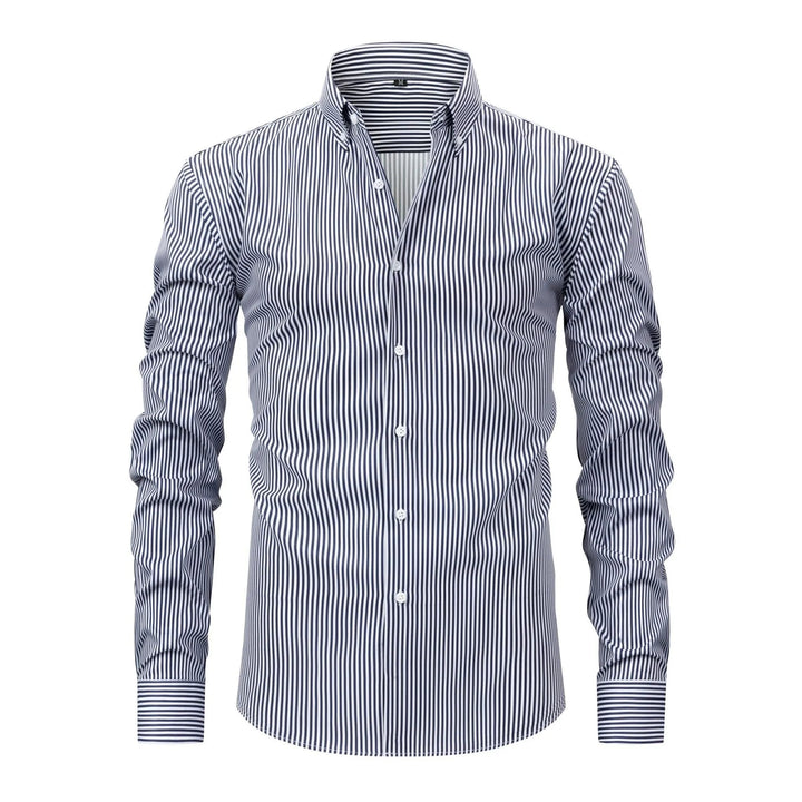 Aurelio Striped Stretch Shirt