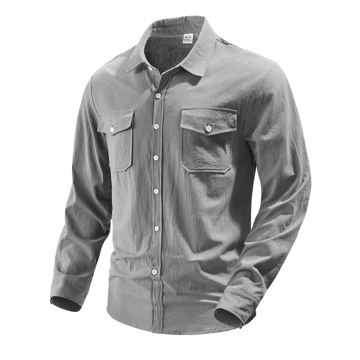 Ashcroft Cotton Linen Shirt Jacket