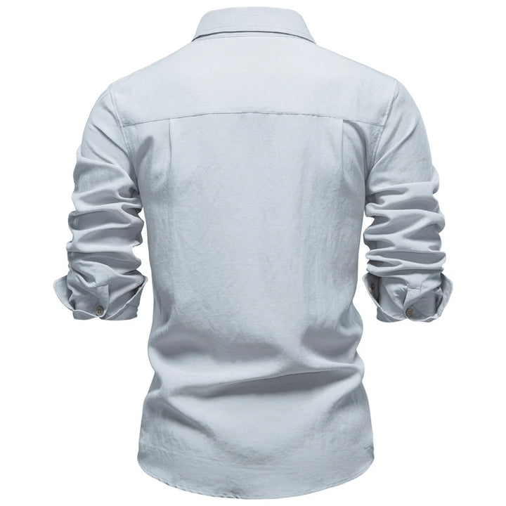 Navarre Linen Dress Shirt