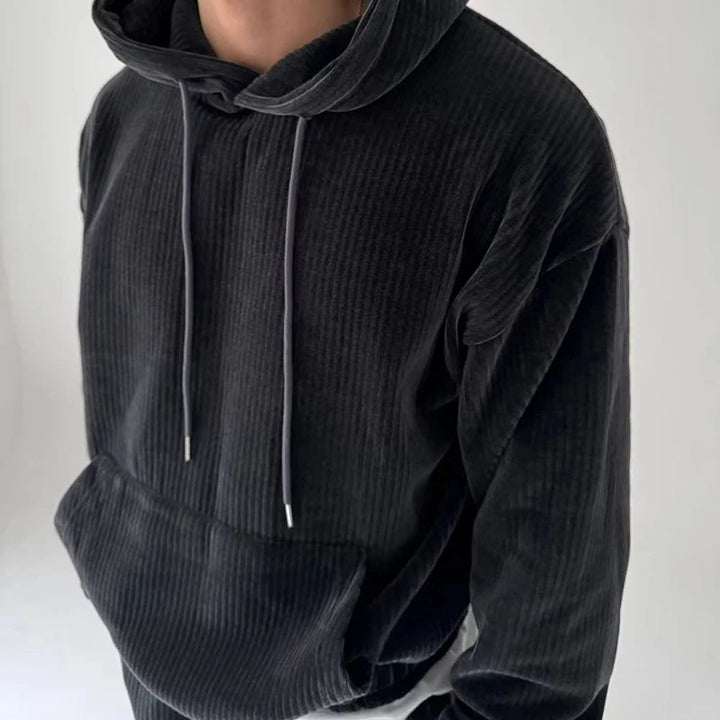 Valen Ridge Ribbed Hoodie