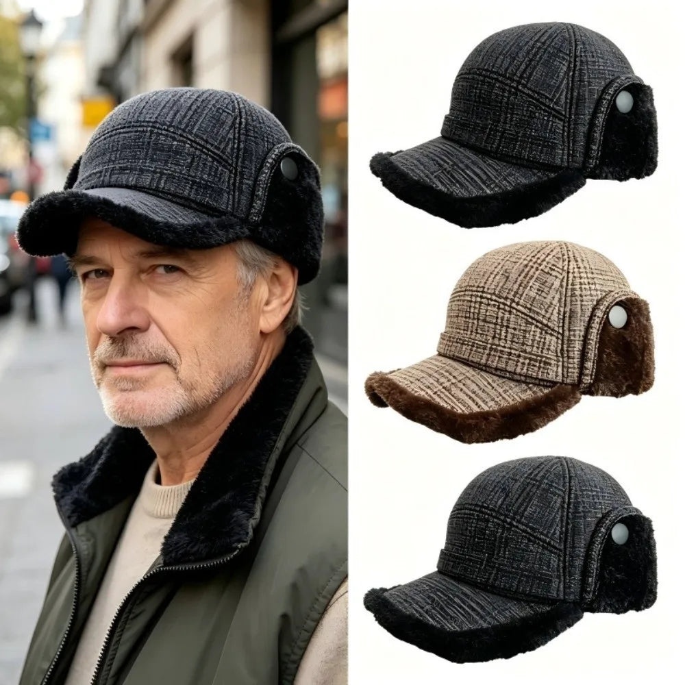 Wycliffe Plaid Earflap Cap