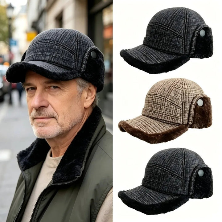 Wycliffe Plaid Earflap Cap