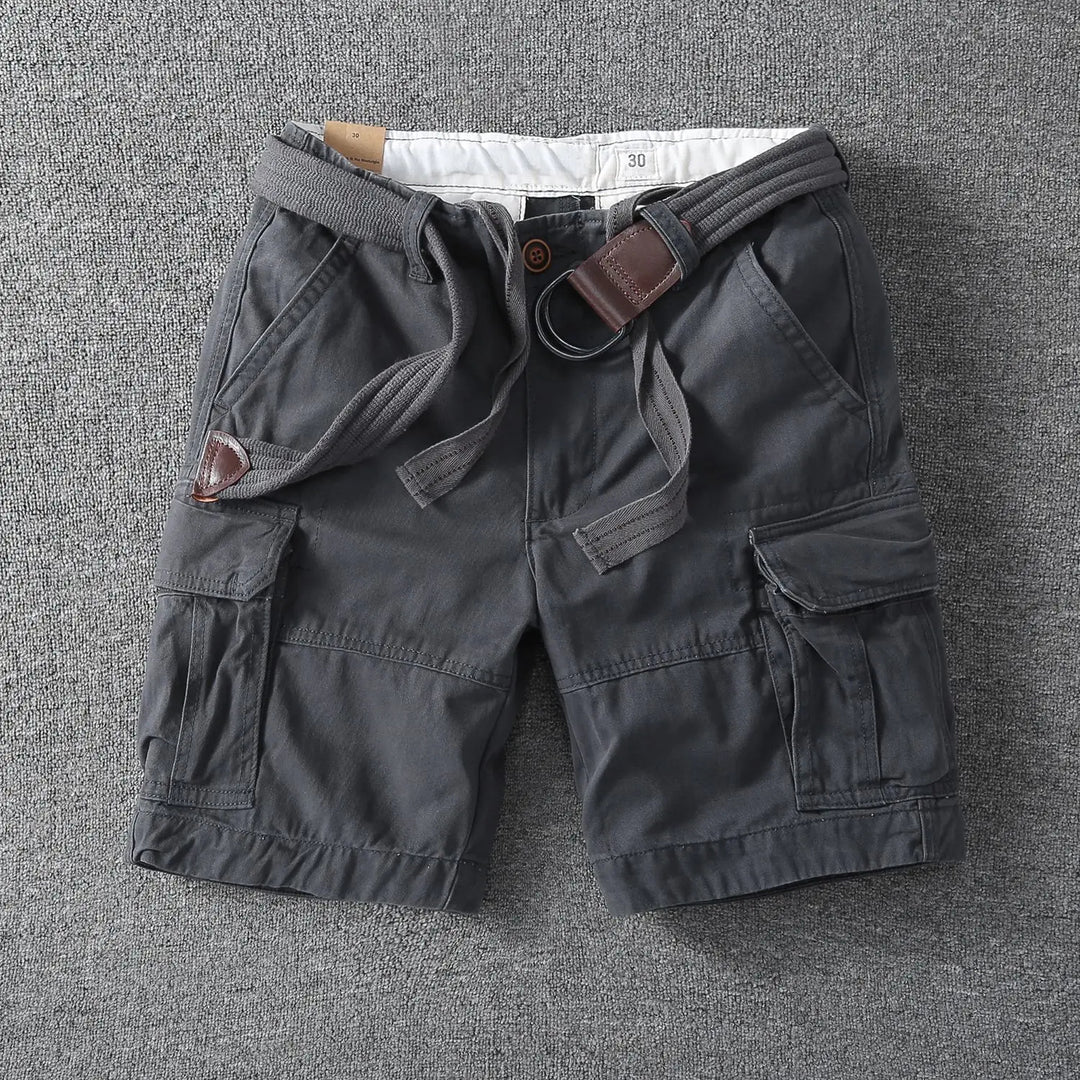Ravello Cotton Cargo Shorts