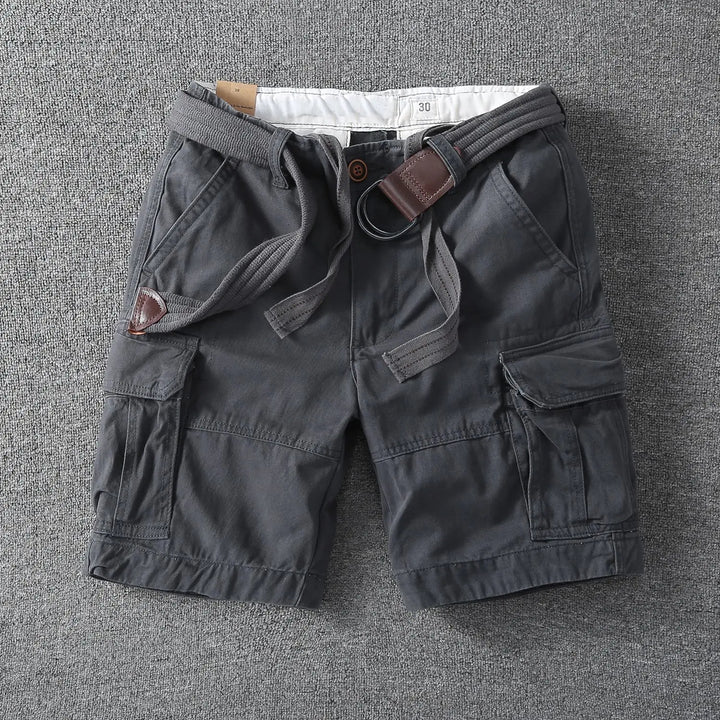 Ravello Cotton Cargo Shorts