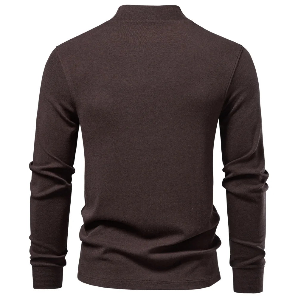 Branton Slim Mock Sweater