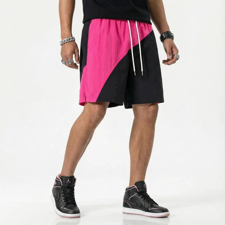 Striker Motion Block Shorts with color-block active design