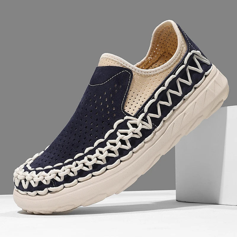 Varese Woven Slip Shoes
