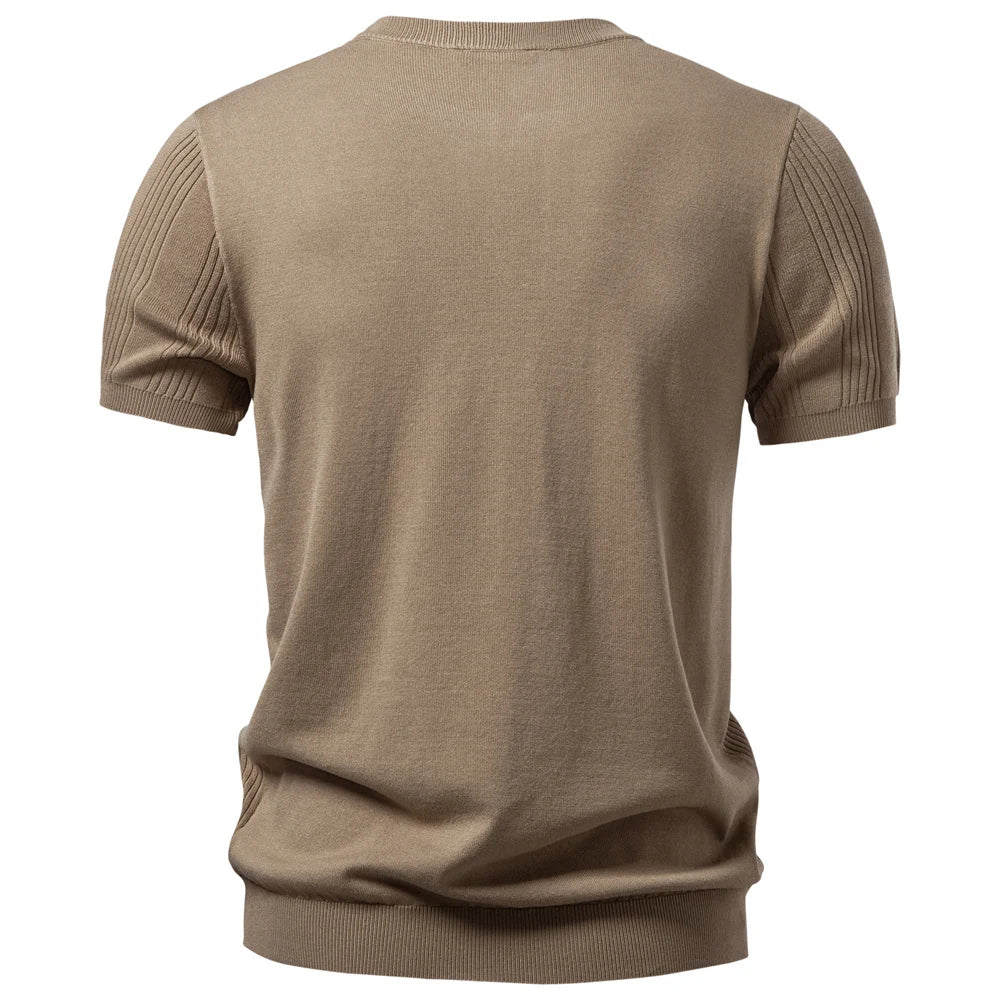 Henley Ridge Knit Tee