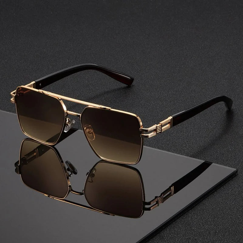 Monaco Steel Halo Sunglasses