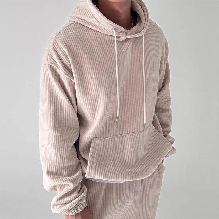 Valen Ridge Ribbed Hoodie