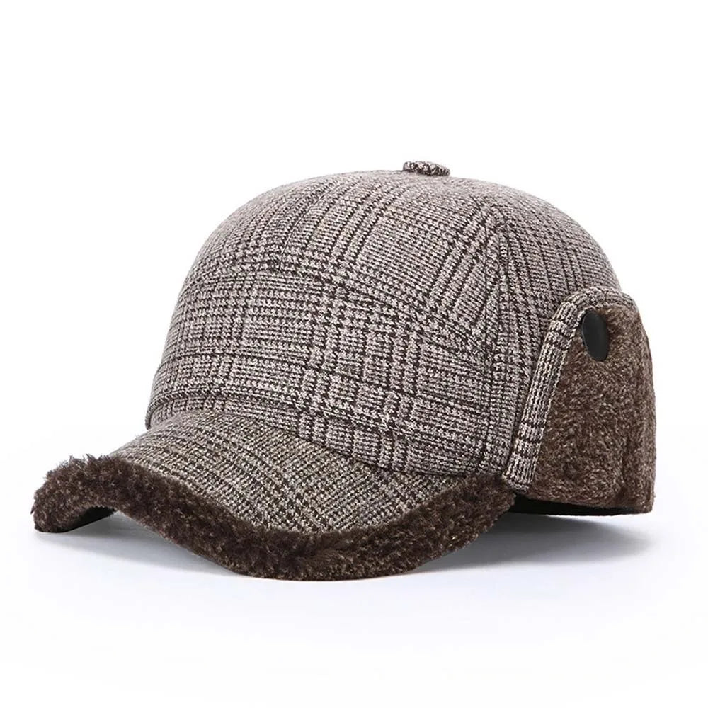 Wycliffe Plaid Earflap Cap