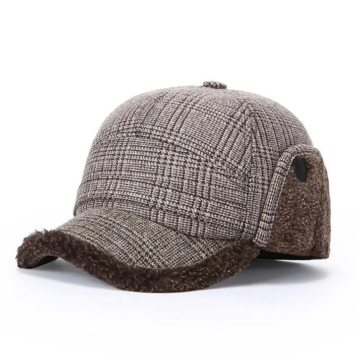 Wycliffe Plaid Earflap Cap
