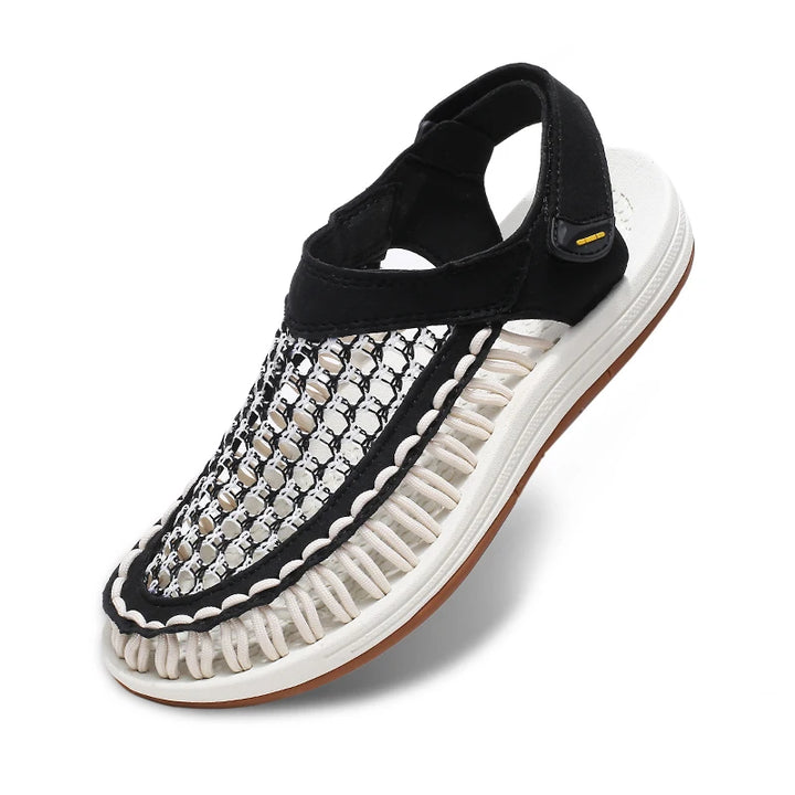 Men's Hand-Woven Beach Sandals | Stylish Casual Outdoor Comfort