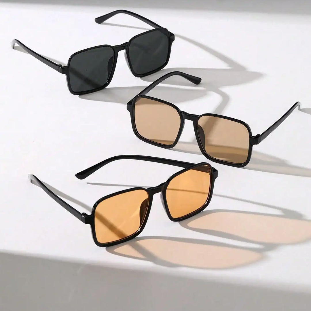 Axel Unisex Square Frame Sunglasses