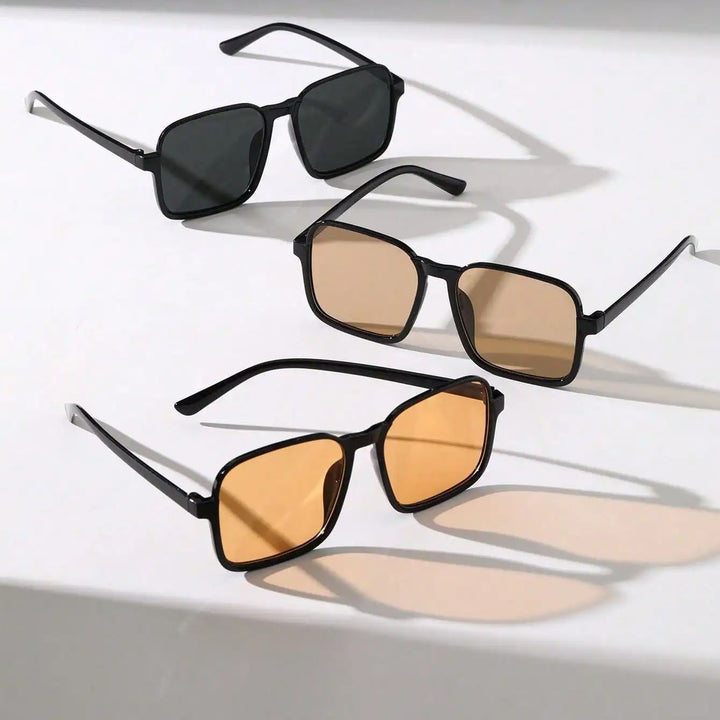 Axel Unisex Square Frame Sunglasses