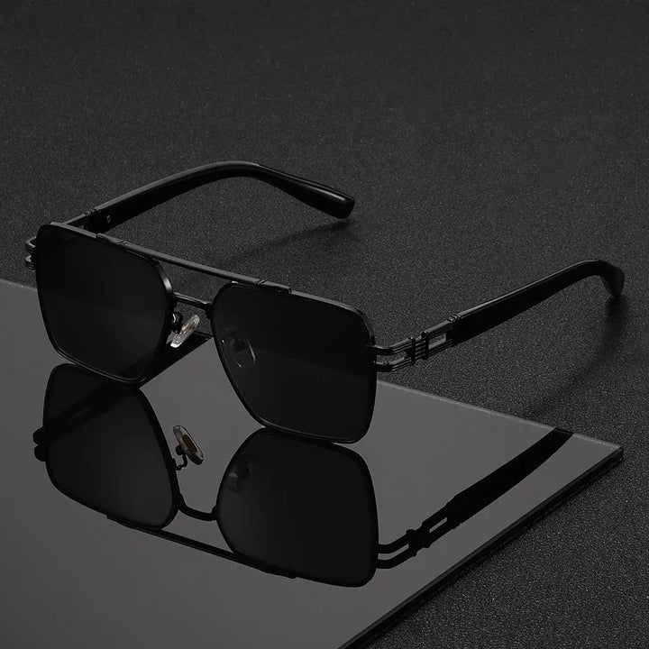 Monaco Steel Halo Sunglasses