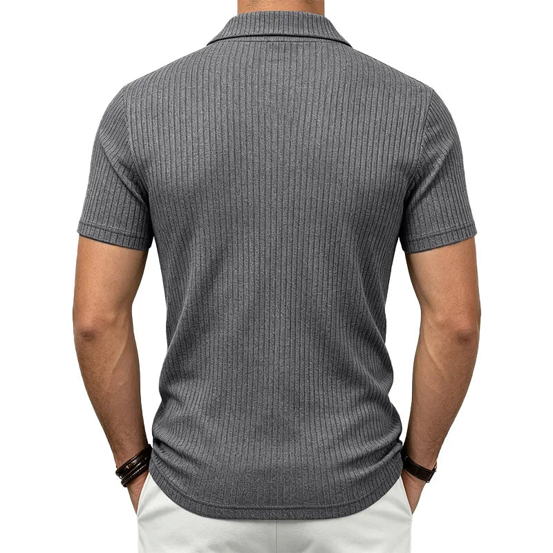Ashford Open Collar Polo