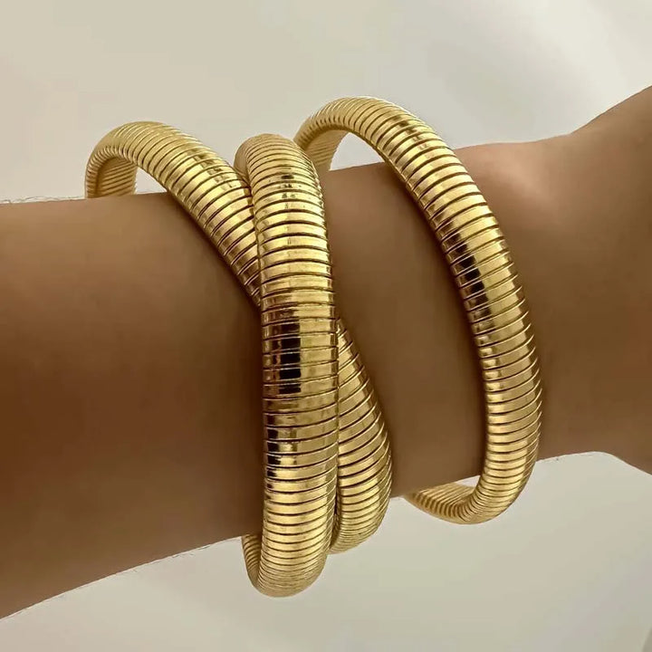Aurelia Luxe Coil Bracelet