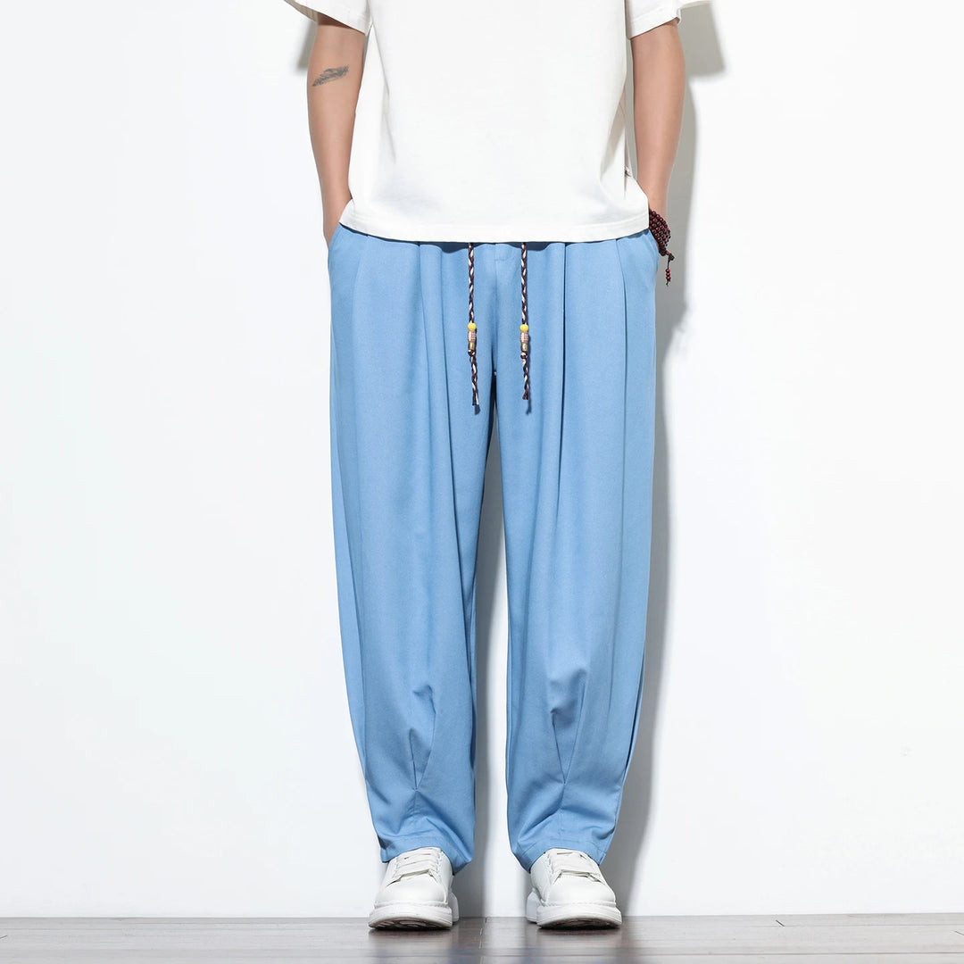 Aurelio Flow Viscose Harem Pants