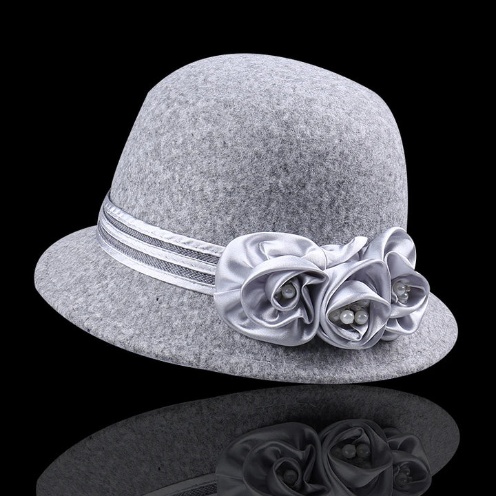 Evelyn Rose Wool Cloche
