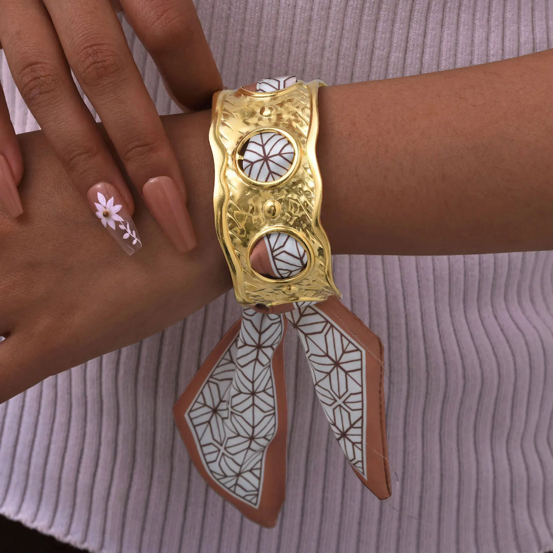Baroness Silk Cuff