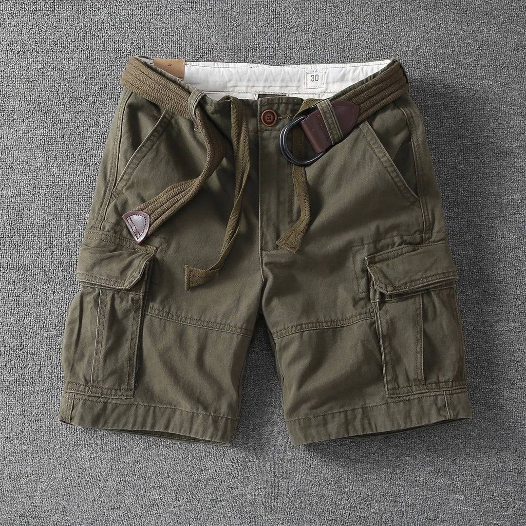 Ravello Cotton Cargo Shorts