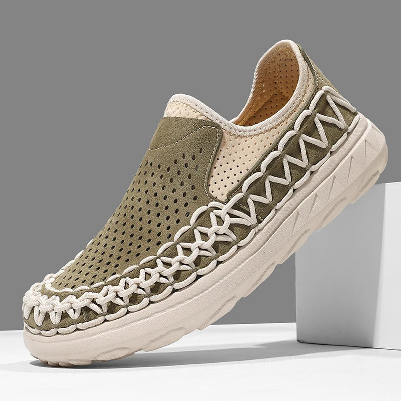 Varese Woven Slip Shoes