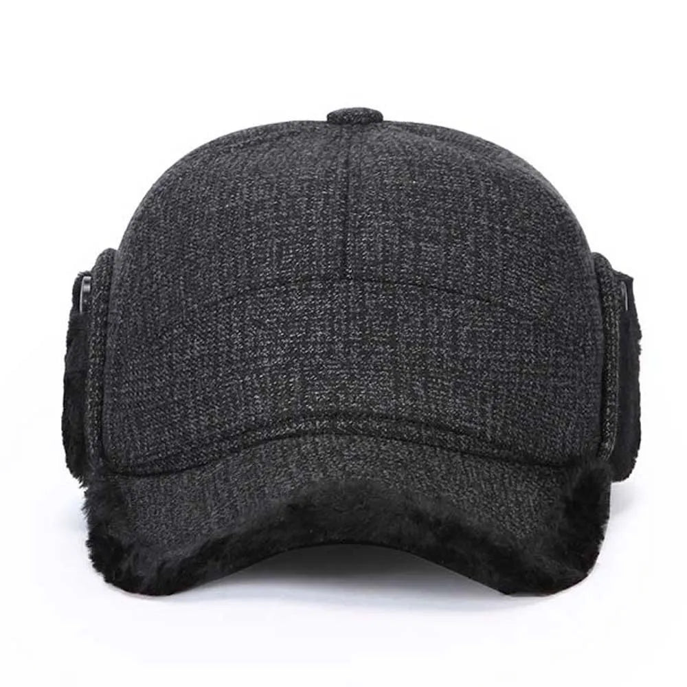 Wycliffe Plaid Earflap Cap