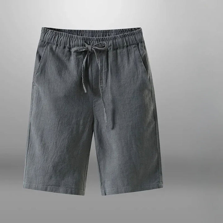 Men's Cotton Linen Casual Shorts | Lightweight Breathable Comfort Fit