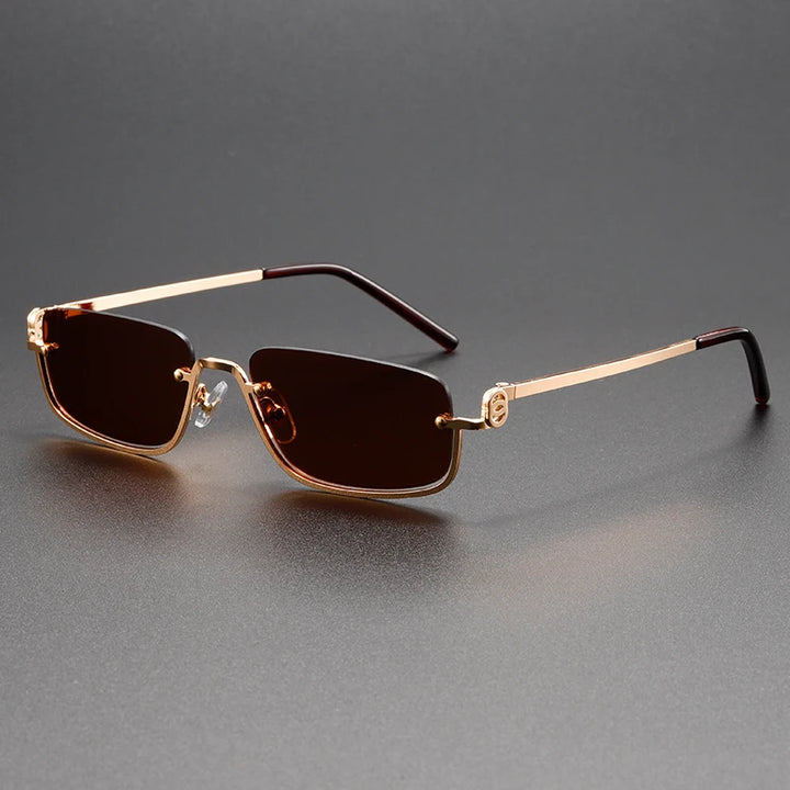 Aurelio Edge Semi-Rim Sunglasses