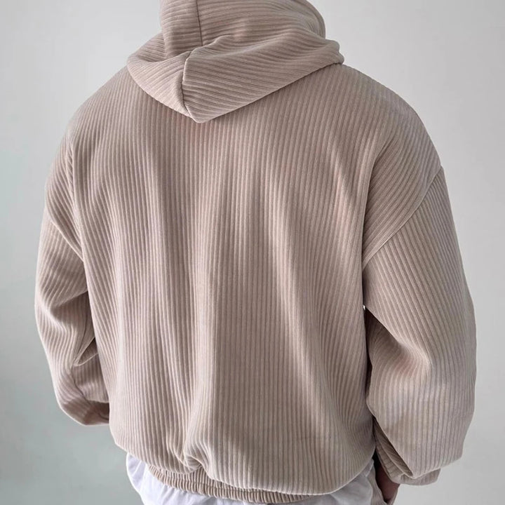 Valen Ridge Ribbed Hoodie