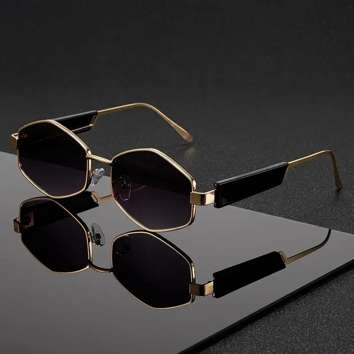 Vega Gold Frame Shades