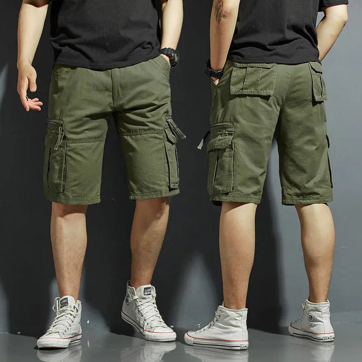 Harrington field cargo shorts with rugged pocket utility