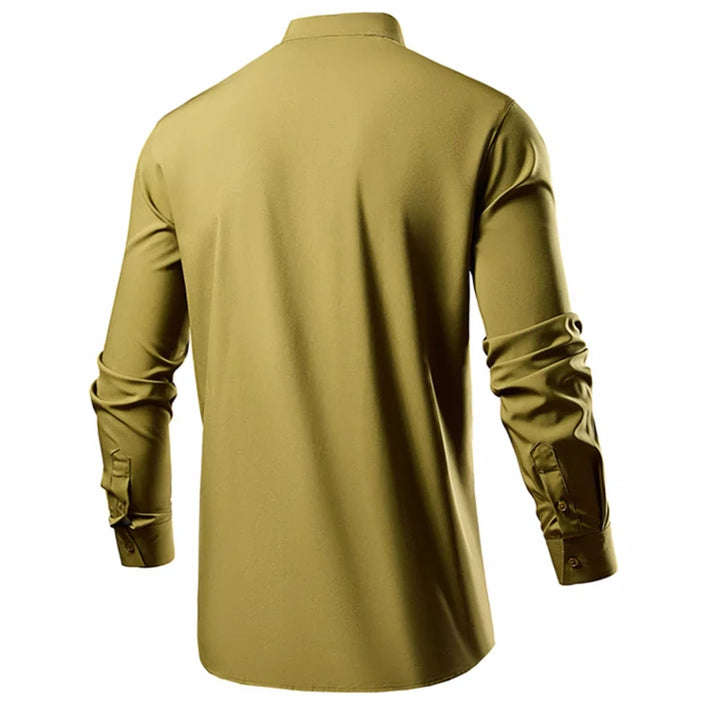 Westbridge Stand Collar Shirt