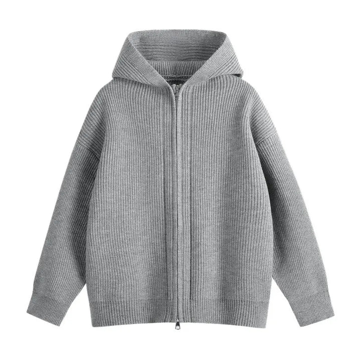 Northmere Ribbed Hood Cardigan