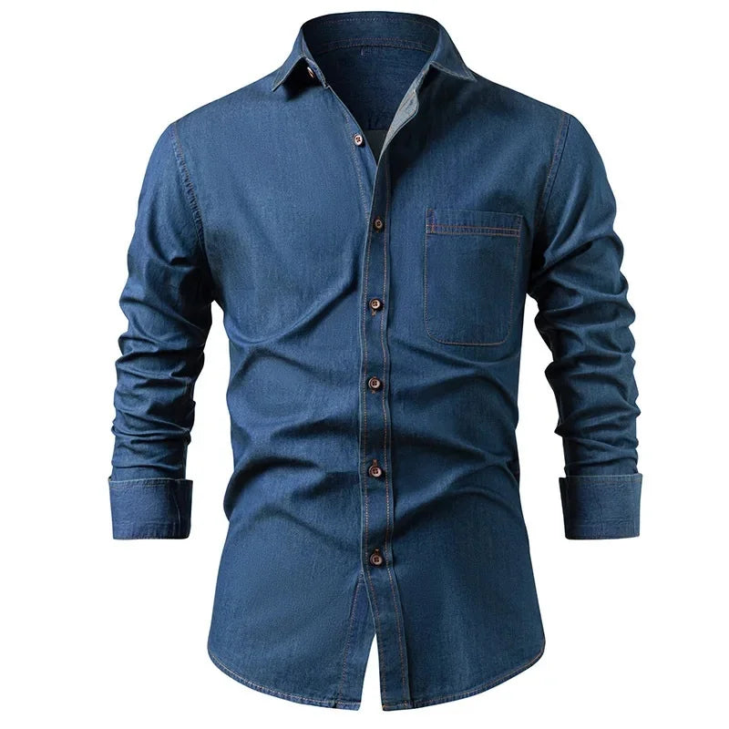 Westbrook No-Iron Denim Shirt