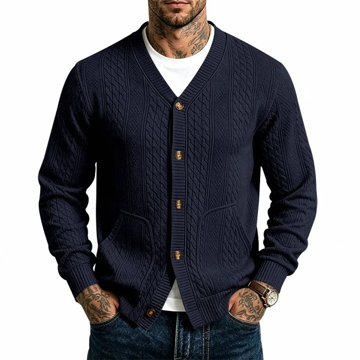 Bellmont V-Neck Knit Cardigan