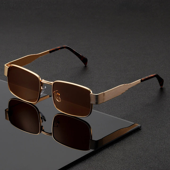 Galliano alloy sunglasses with lightweight metal frame