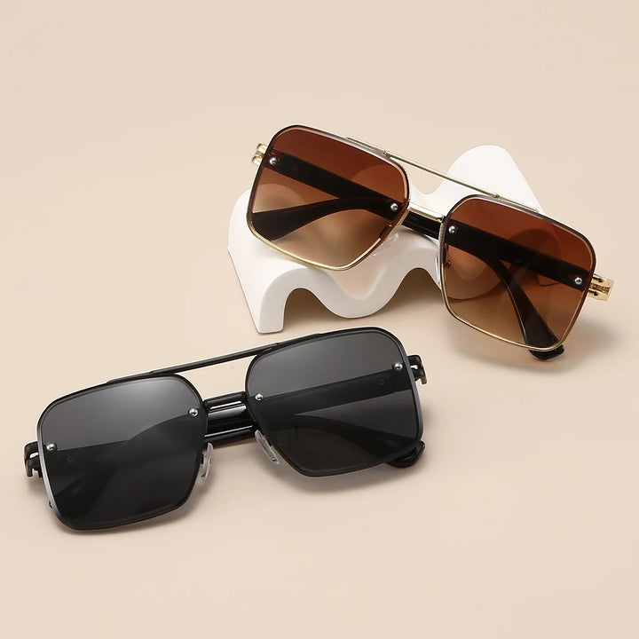 Valmont Atelier Double-Bridge Sunglasses