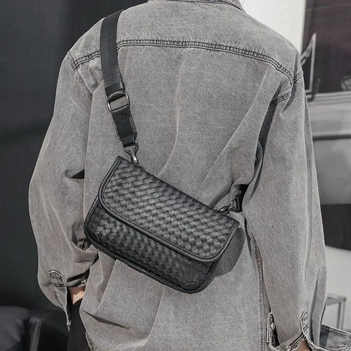 Valentino Weave Crossbody