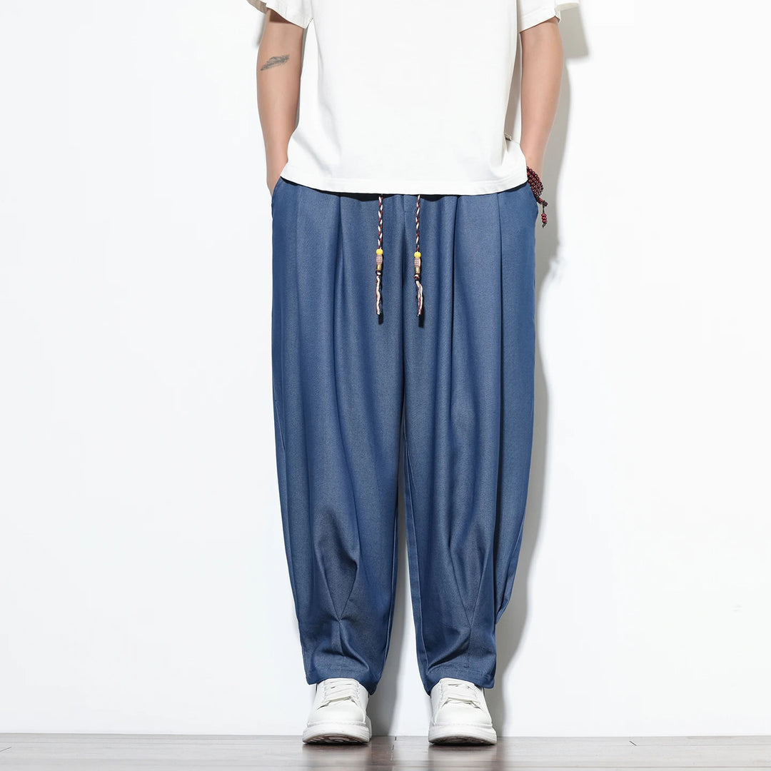 Aurelio Flow Viscose Harem Pants