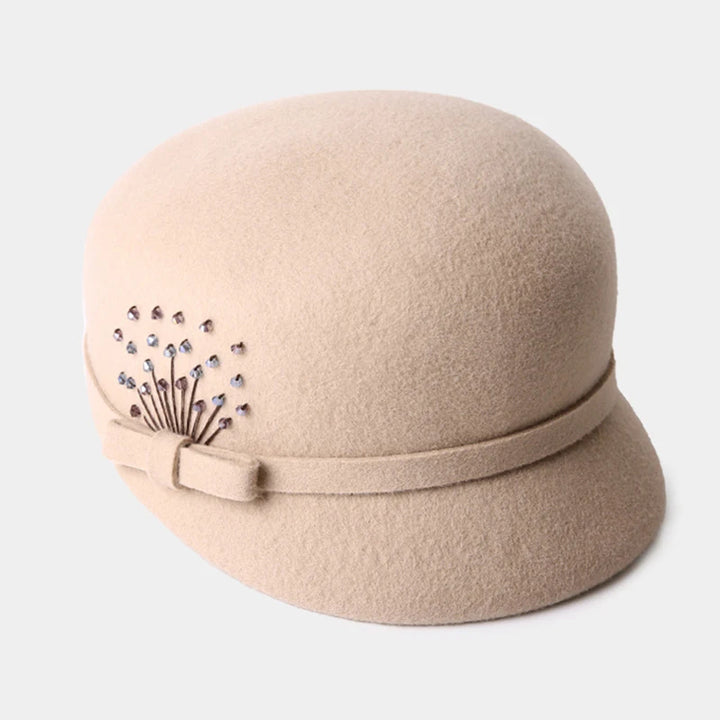 Eleanor Wool Cloche Beret