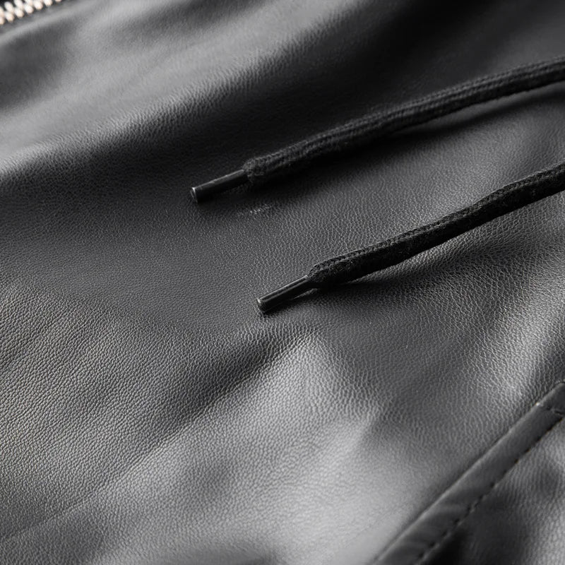 Veyron Street Leather Joggers