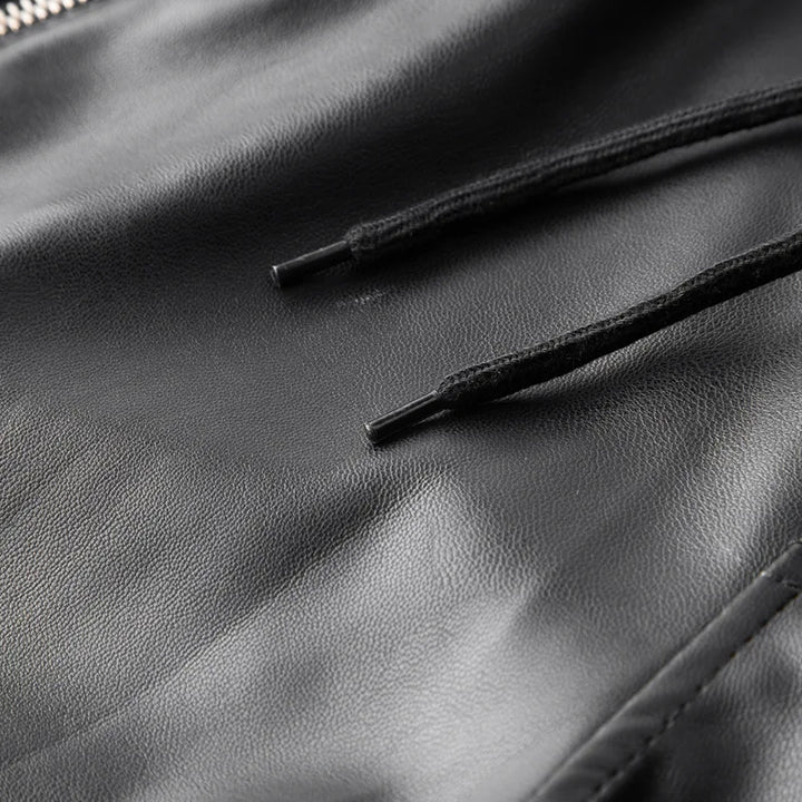 Veyron Street Leather Joggers