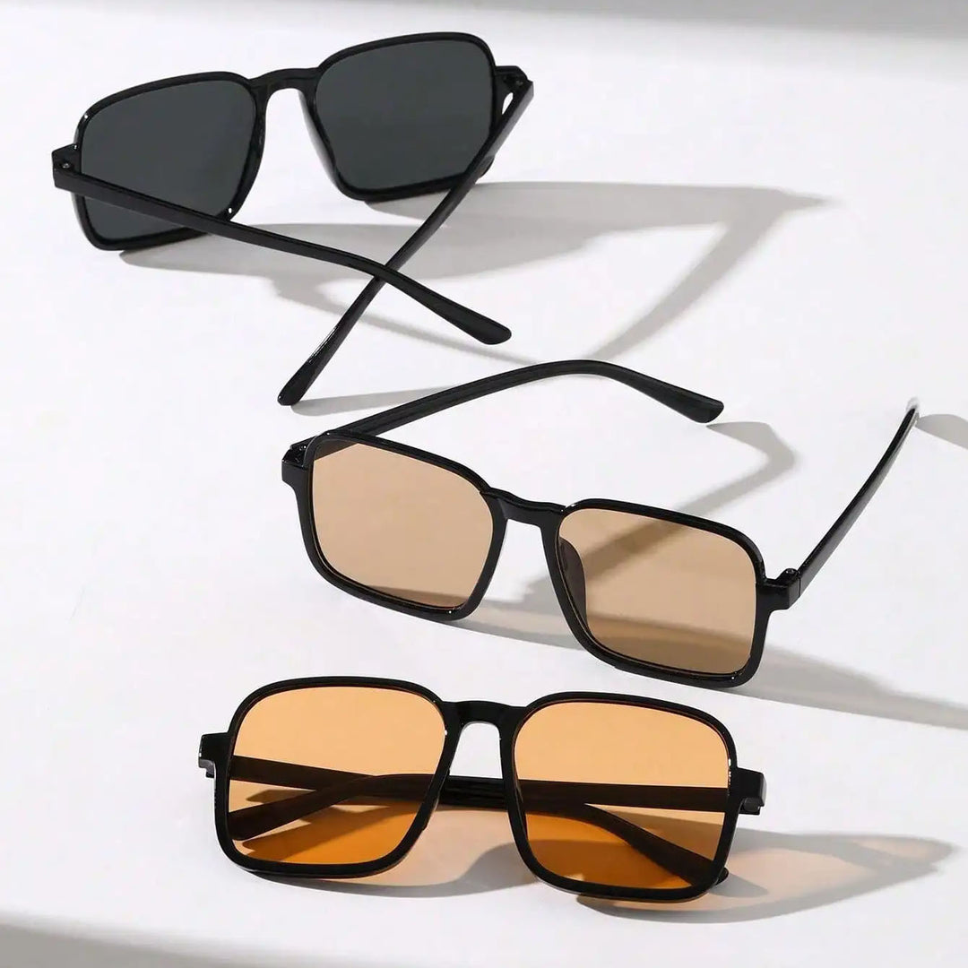 Axel Unisex Square Frame Sunglasses