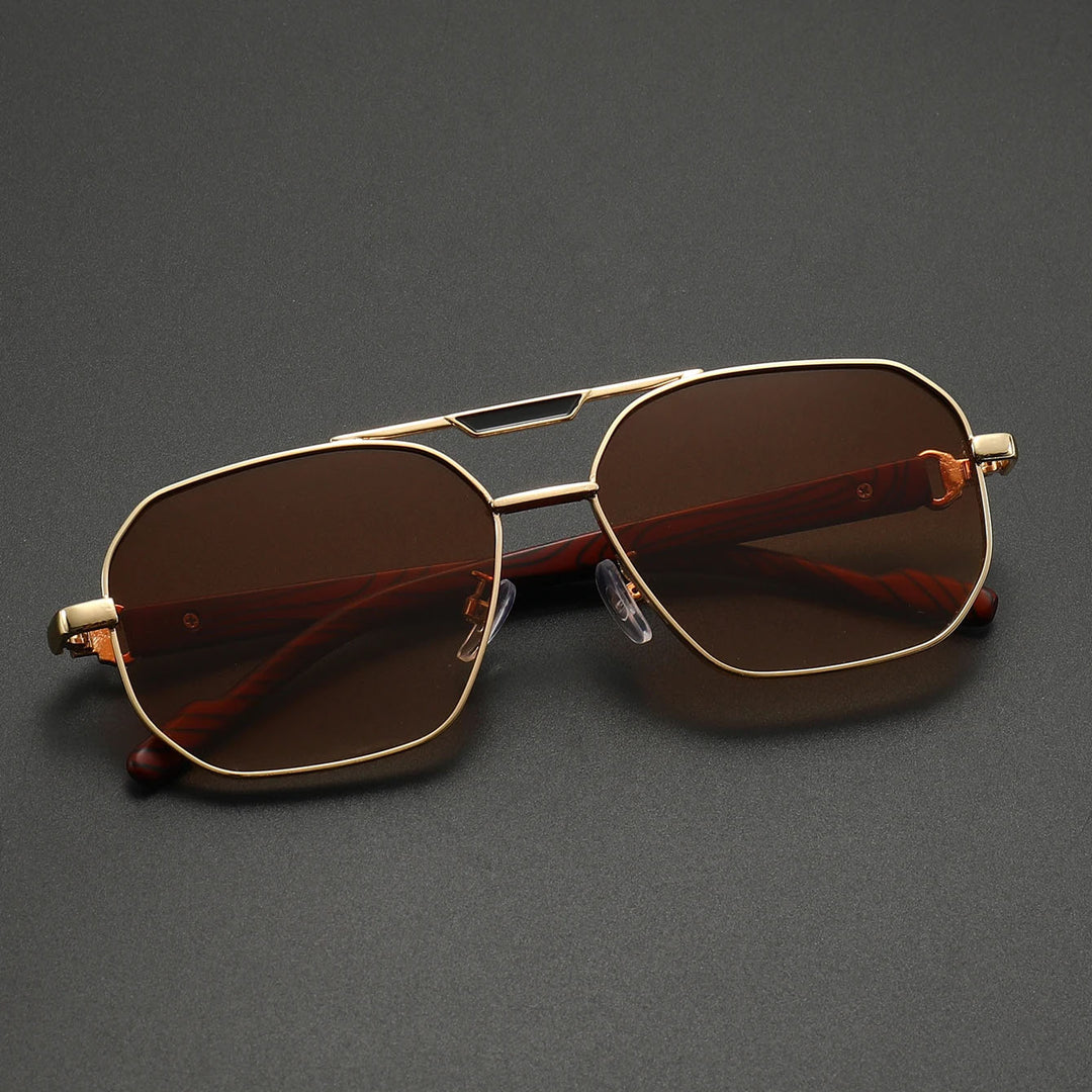 Cortessa Woodline Aviator Shades