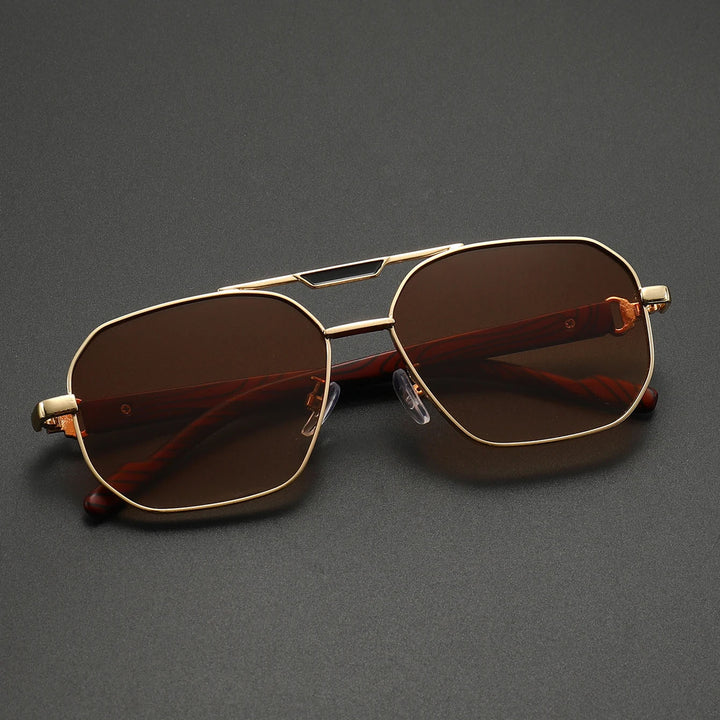 Cortessa Woodline Aviator Shades